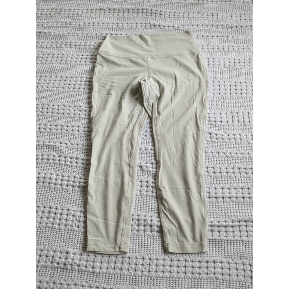 Lululemon Align High Rise Leggings Size 10 Sage Light Green 27X25